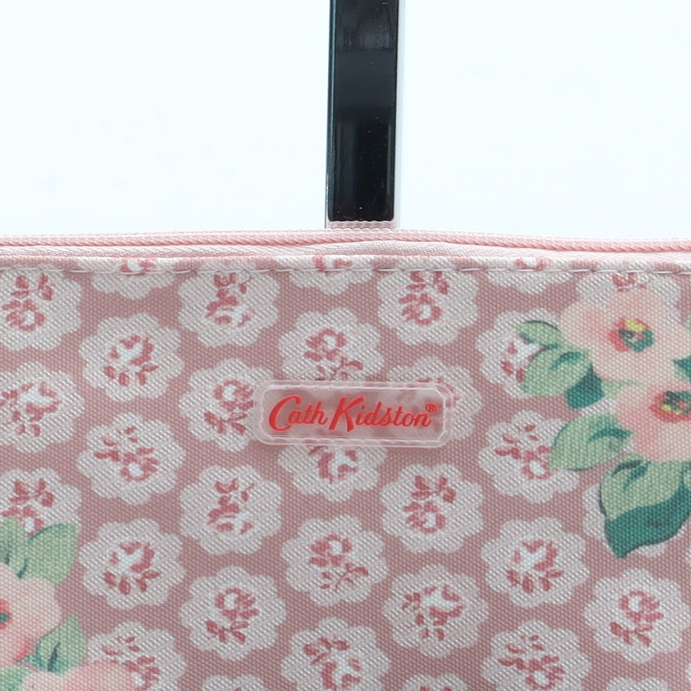 Cath Kidston Womens Pink Floral Polyurethane Clutch Size Small
