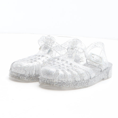 George Girls Clear Synthetic Fisherman Sandal UK 9