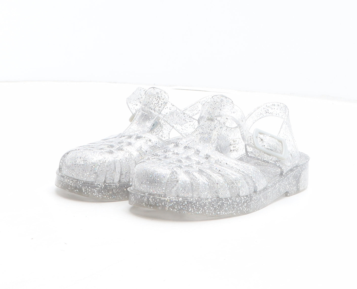 George Girls Clear Synthetic Fisherman Sandal UK 9