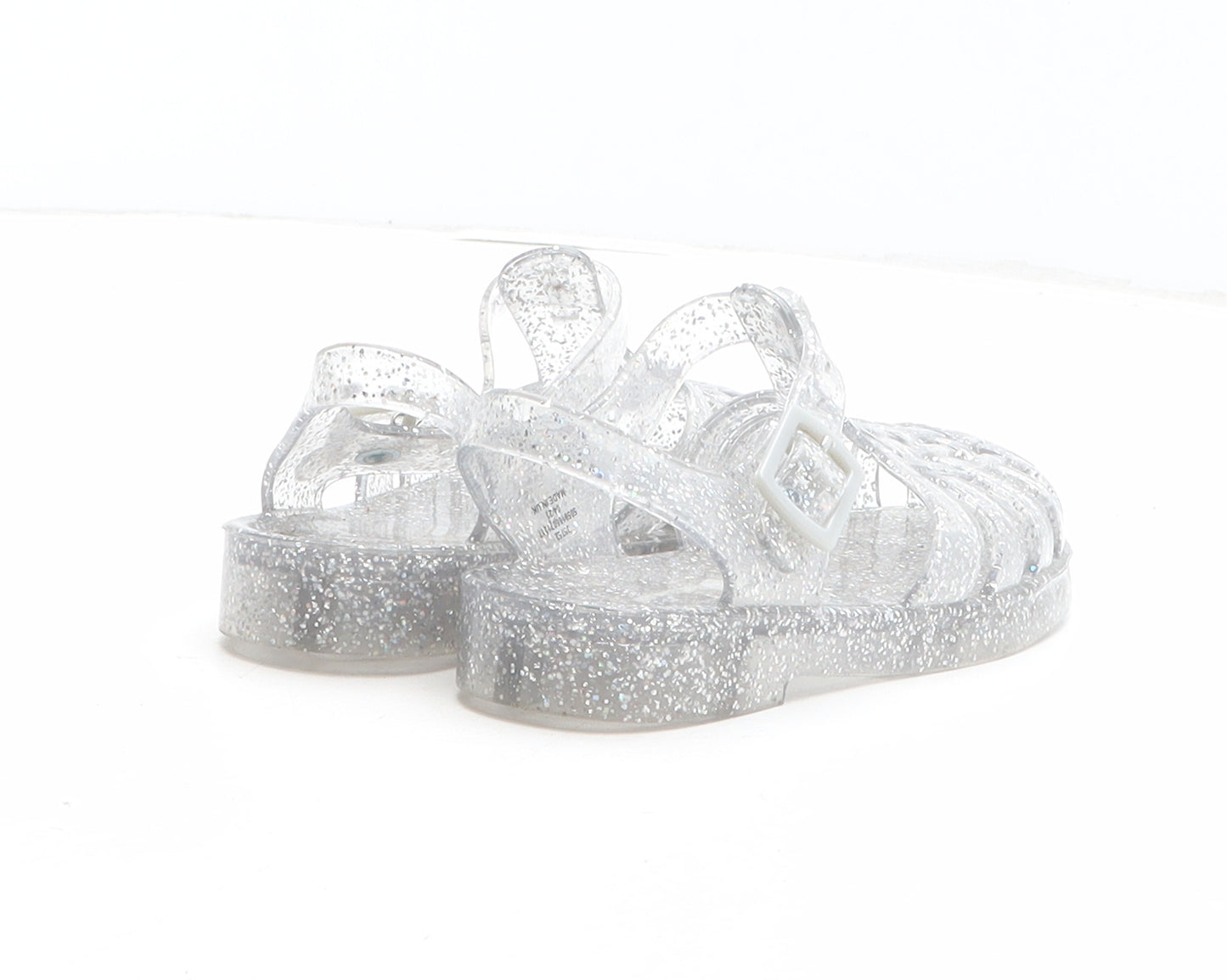 George Girls Clear Synthetic Fisherman Sandal UK 9