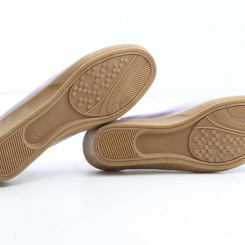 Clifford James Womens Purple Synthetic Slingback Sandal UK