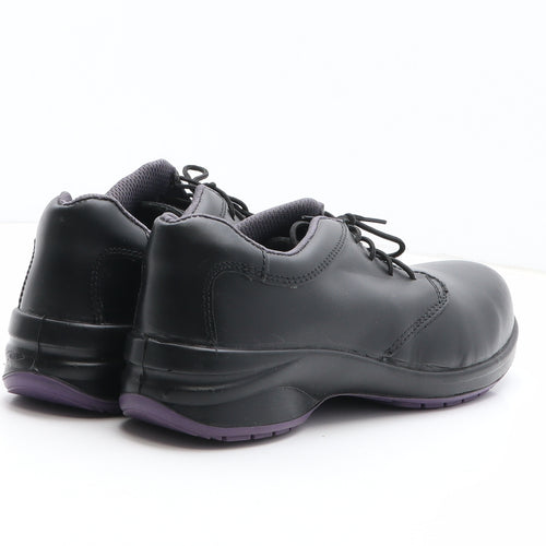 Preworn Womens Black Synthetic Oxford Casual UK