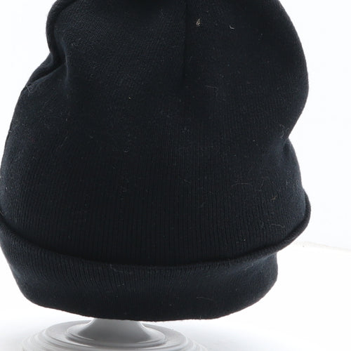 Kings Will Dream Mens Black Cotton Beanie One Size