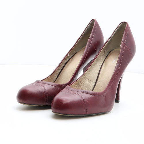 Autograph Womens Red Synthetic Court Heel UK