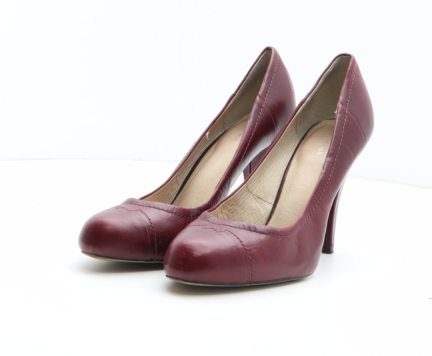 Autograph Womens Red Synthetic Court Heel UK