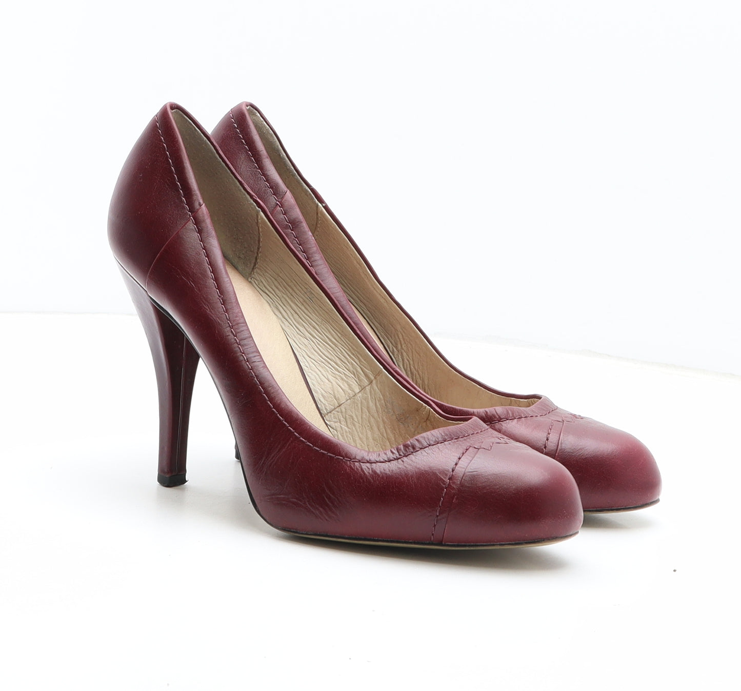 Autograph Womens Red Synthetic Court Heel UK