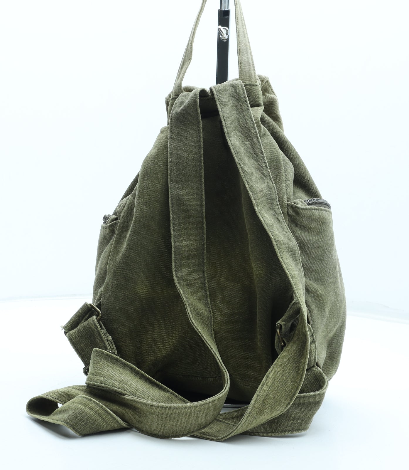 Near Womens Green Polyester Backpack Size Medium