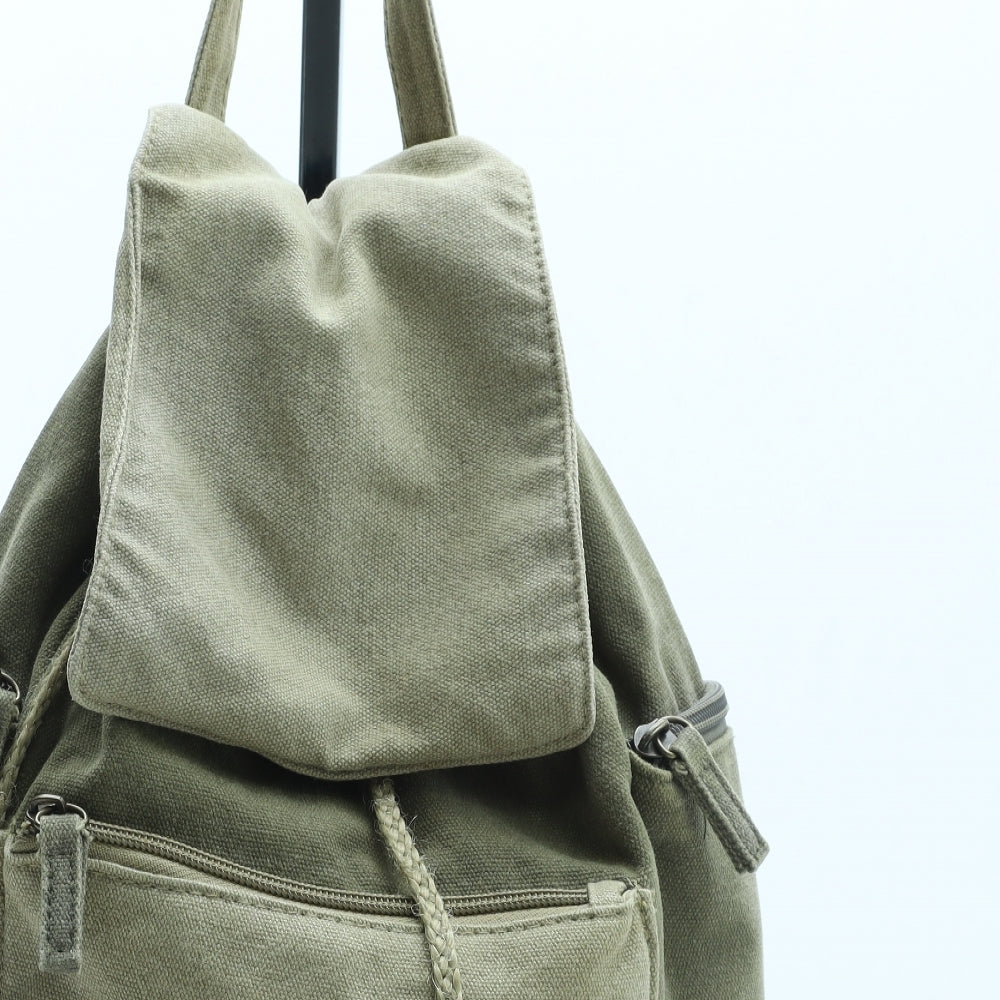 Near Womens Green Polyester Backpack Size Medium