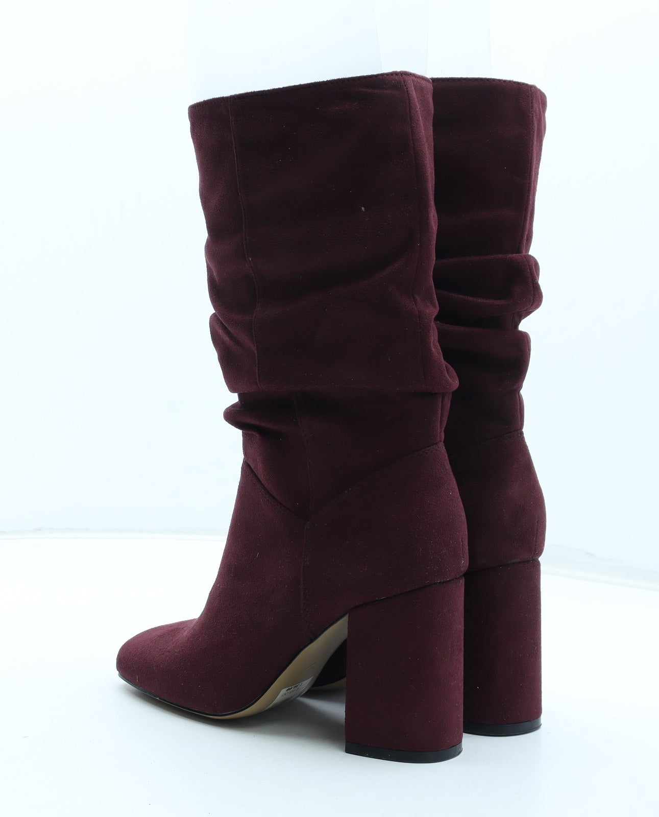 Dorothy Perkins Womens Red Polyurethane Bootie Boot UK