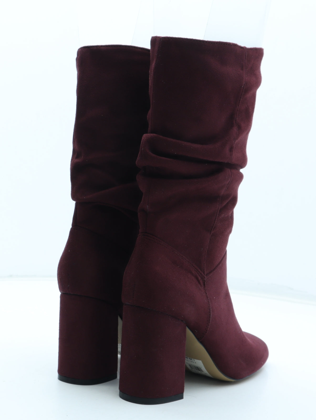 Dorothy Perkins Womens Red Polyurethane Bootie Boot UK