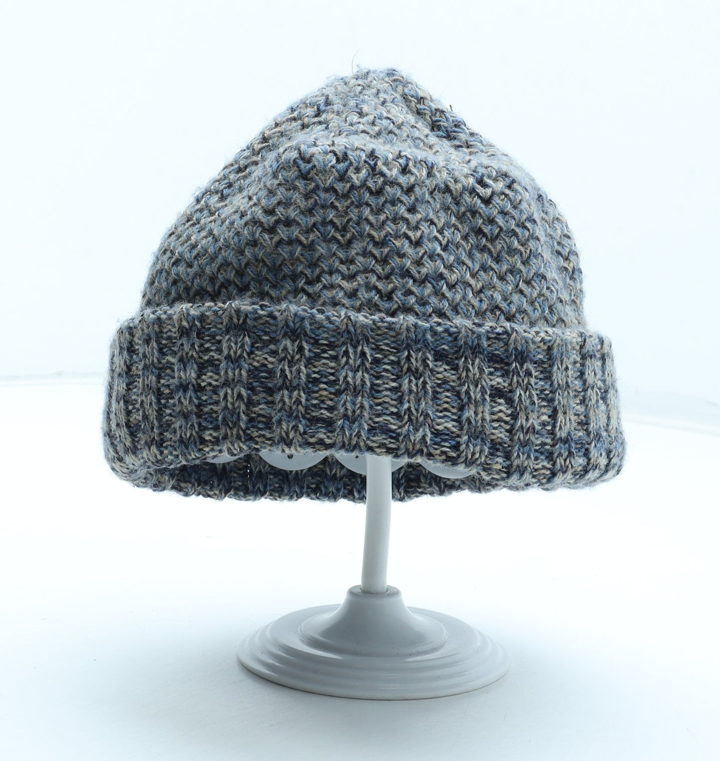 Preworn Boys Blue Acrylic Beanie Size S