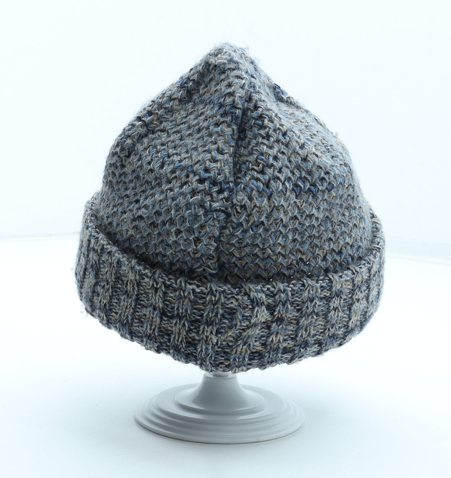Preworn Boys Blue Acrylic Beanie Size S