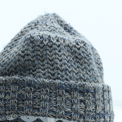 Preworn Boys Blue Acrylic Beanie Size S