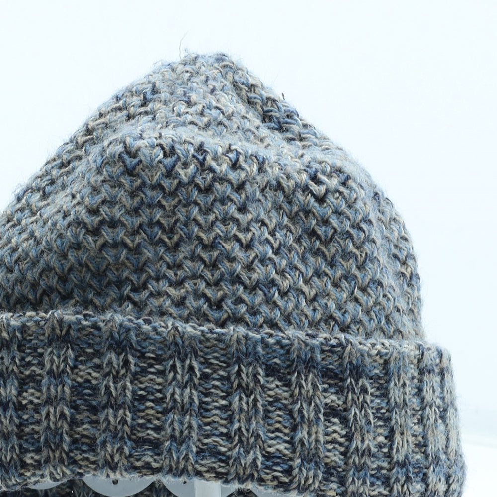 Preworn Boys Blue Acrylic Beanie Size S