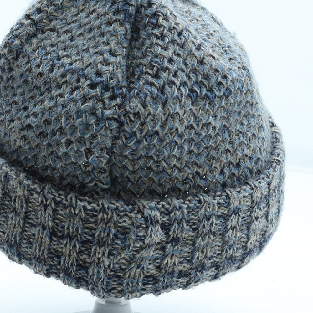 Preworn Boys Blue Acrylic Beanie Size S