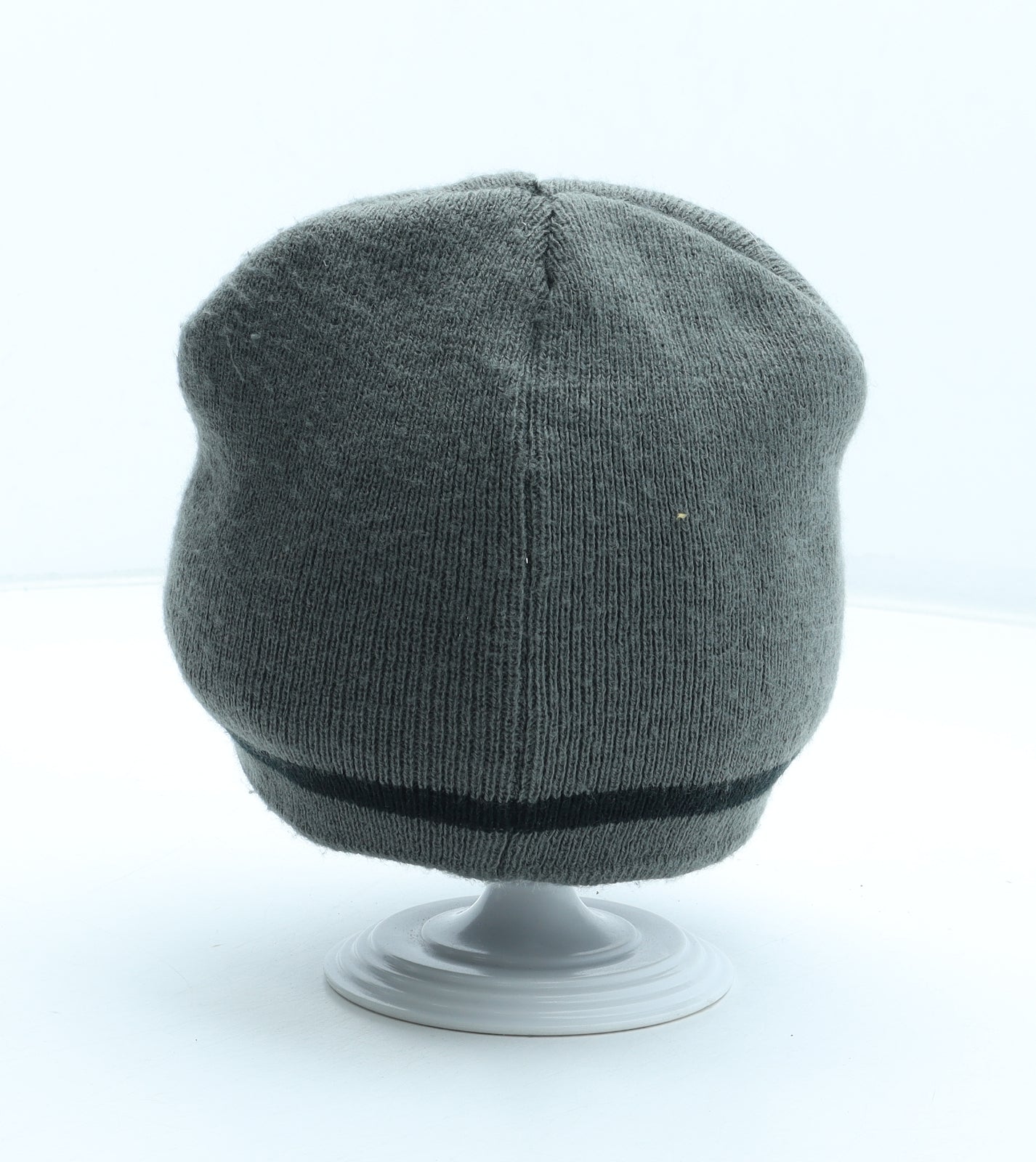 Jackson Bay Womens Grey Acrylic Beanie One Size