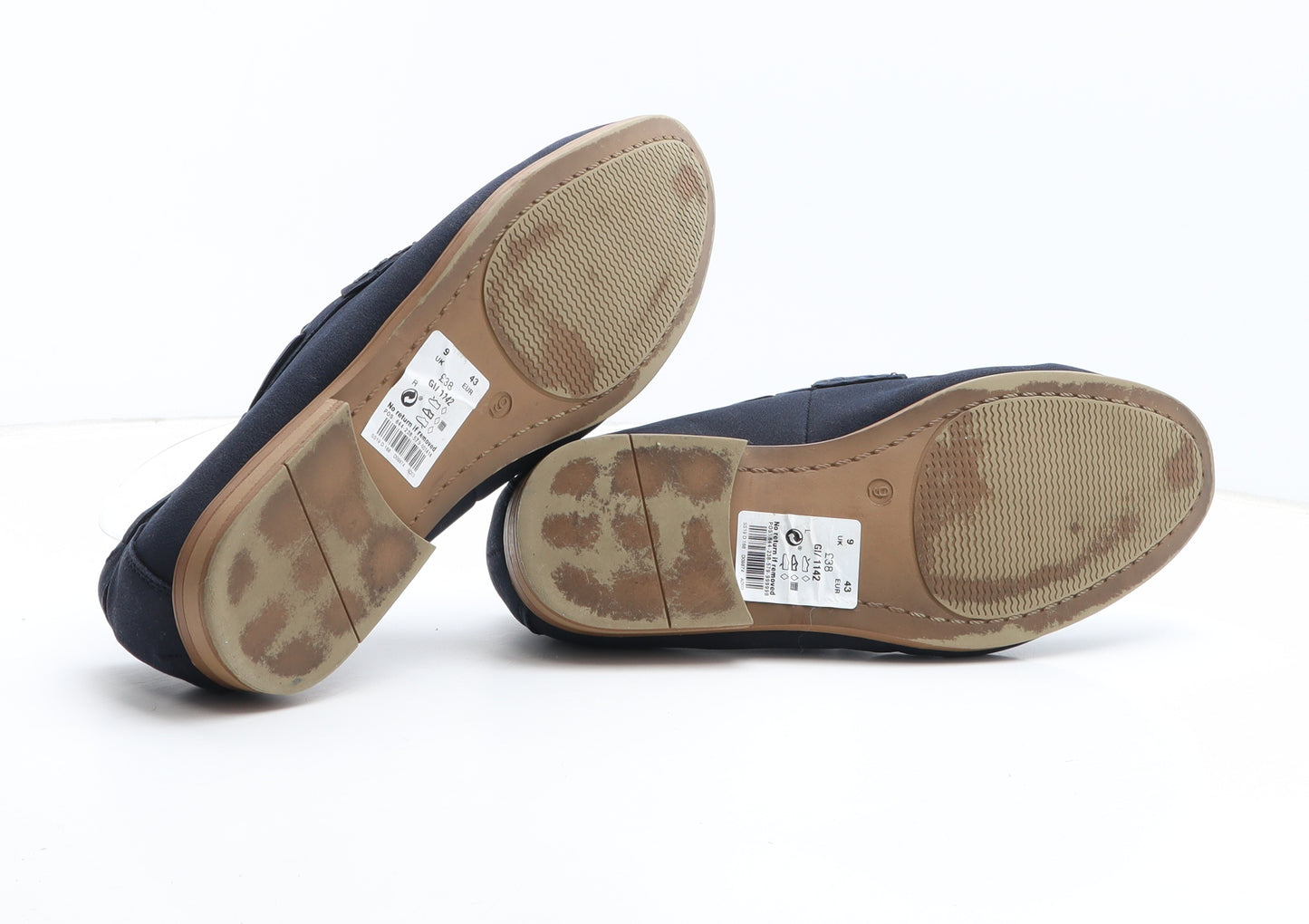 NEXT Mens Blue Synthetic Loafer Casual UK 9 43