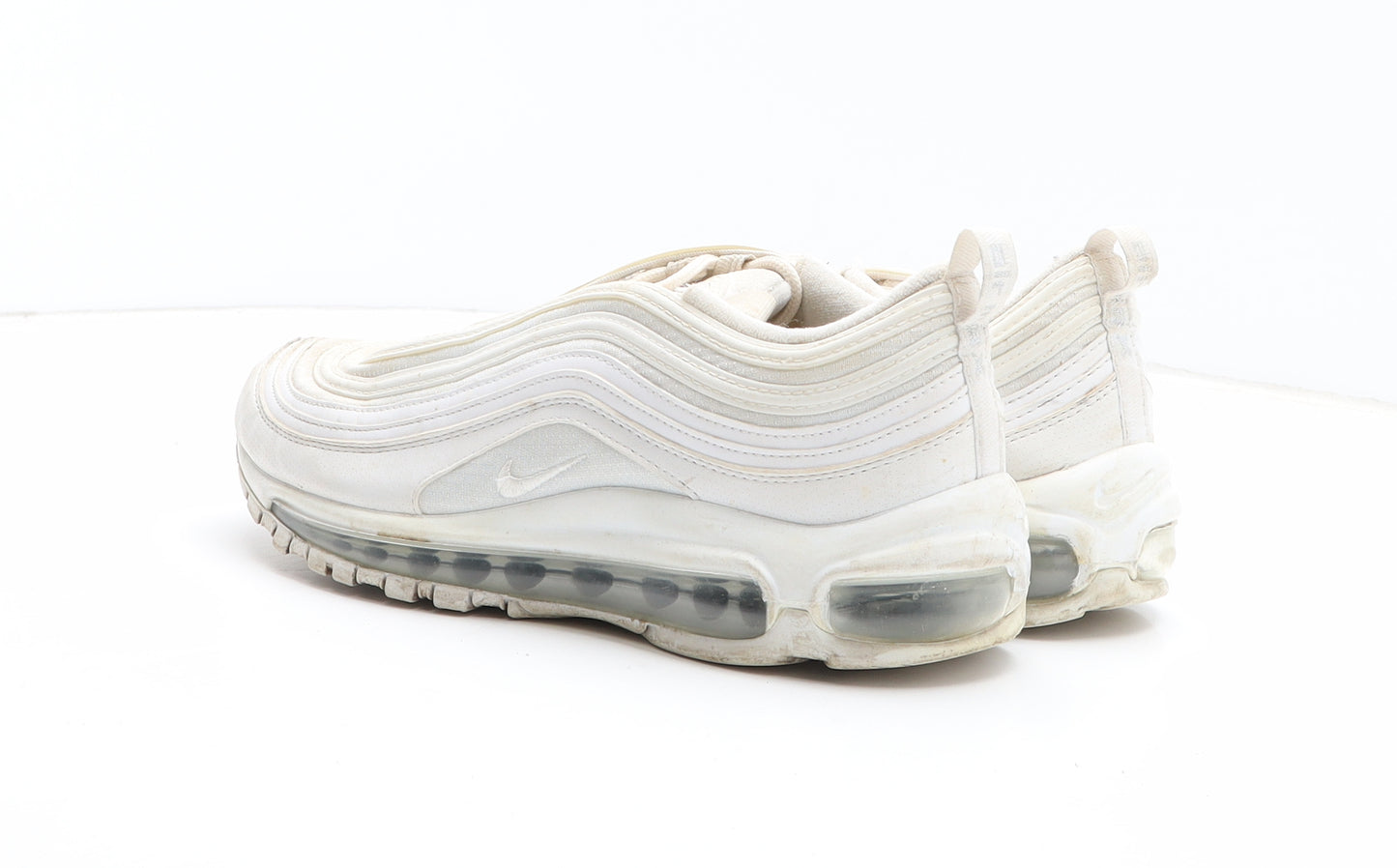 Nike Girls White Synthetic Trainer UK 6