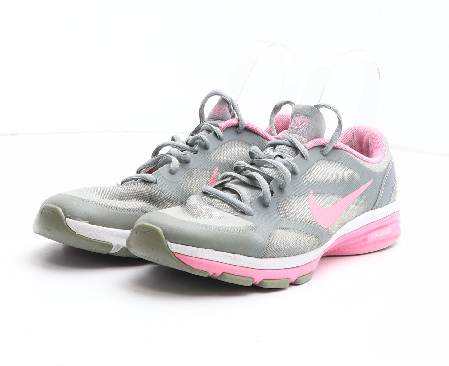Nike Womens Grey Fabric Trainer UK - Duel Fusion