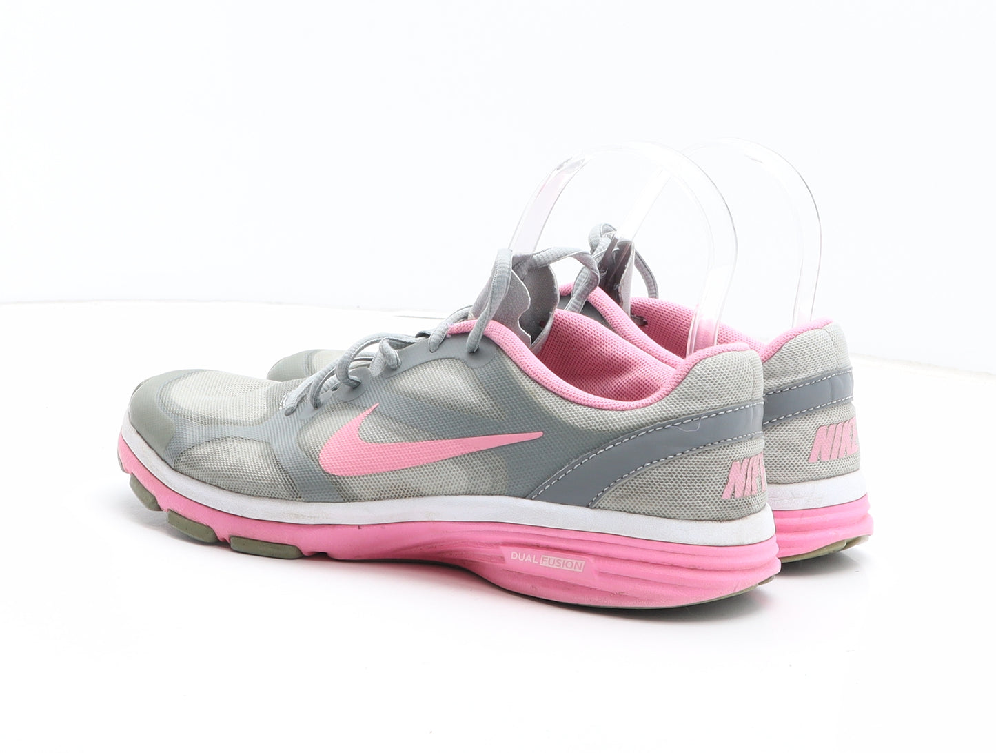 Nike Womens Grey Fabric Trainer UK - Duel Fusion