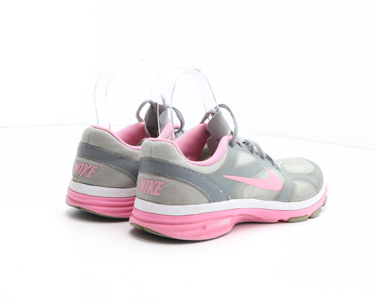 Nike Womens Grey Fabric Trainer UK - Duel Fusion