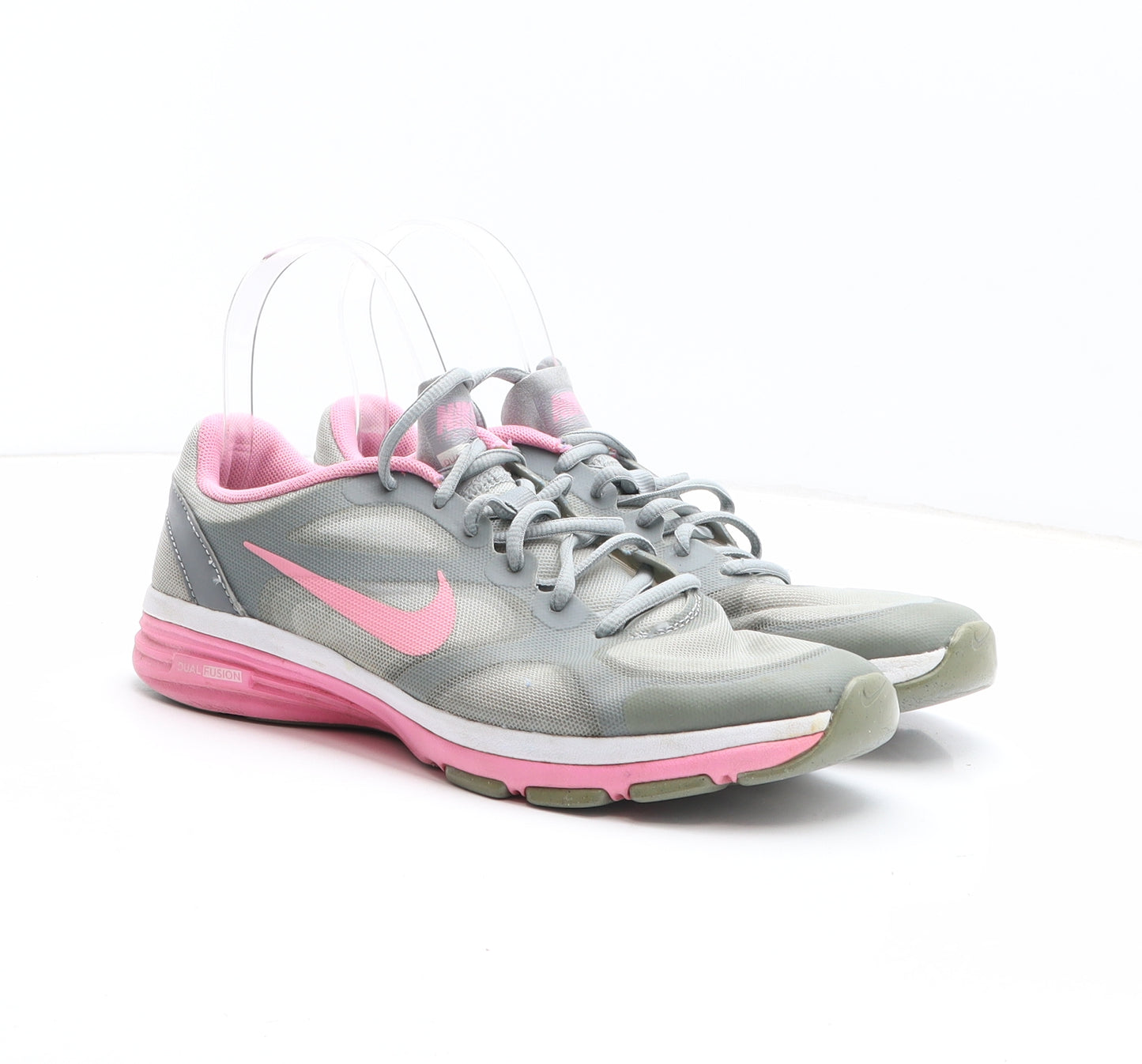 Nike Womens Grey Fabric Trainer UK - Duel Fusion