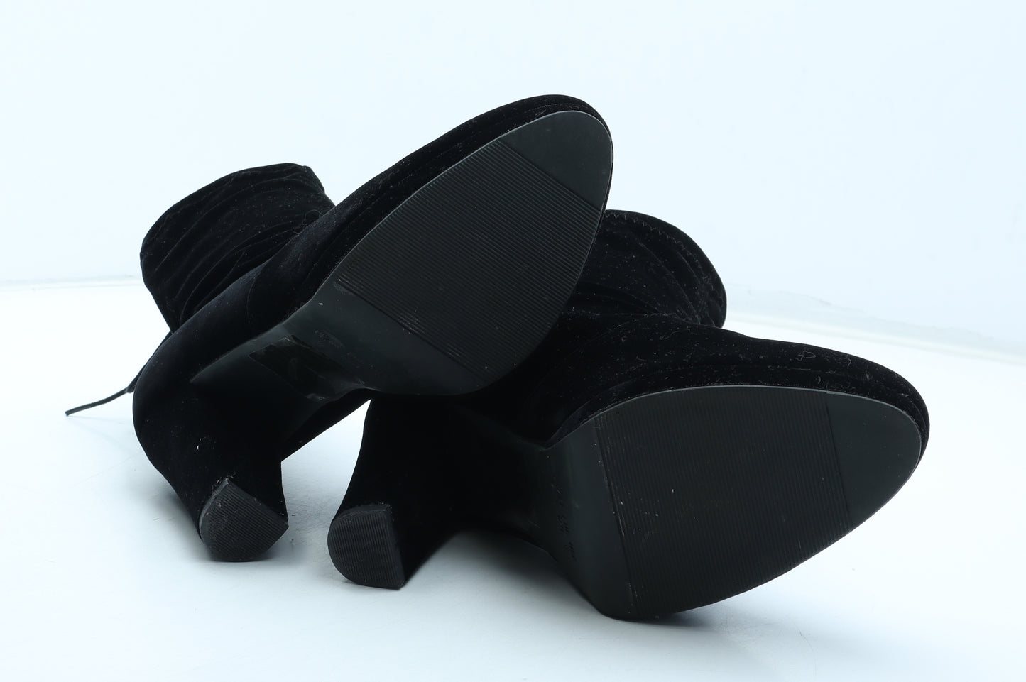 Primark Womens Black Synthetic Sock Boot UK