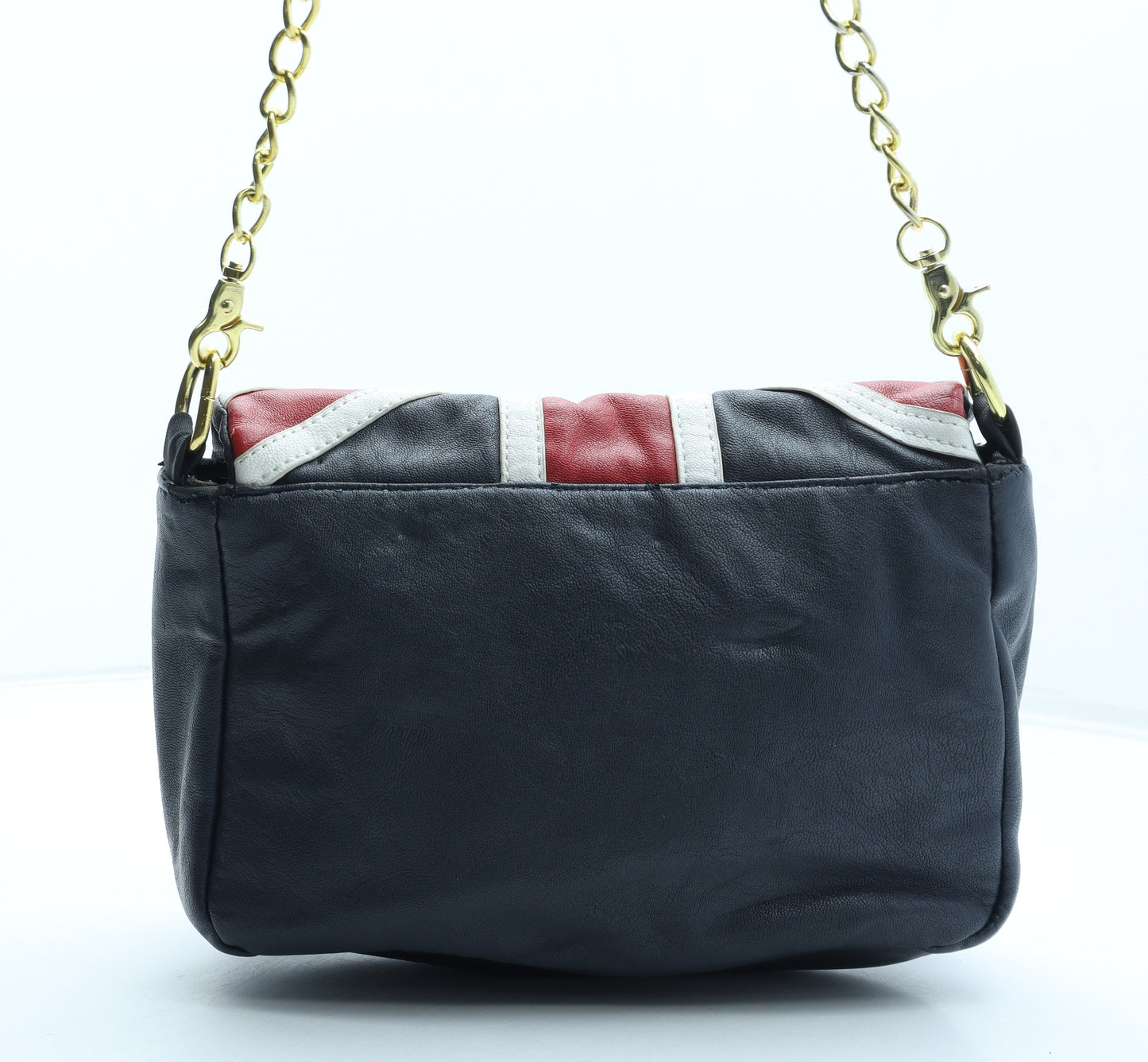 Cherry Womens Multicoloured Geometric Polyurethane Clutch Size Small - Union Jack