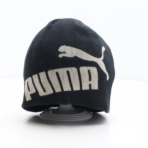 PUMA Mens Black Acrylic Beanie One Size