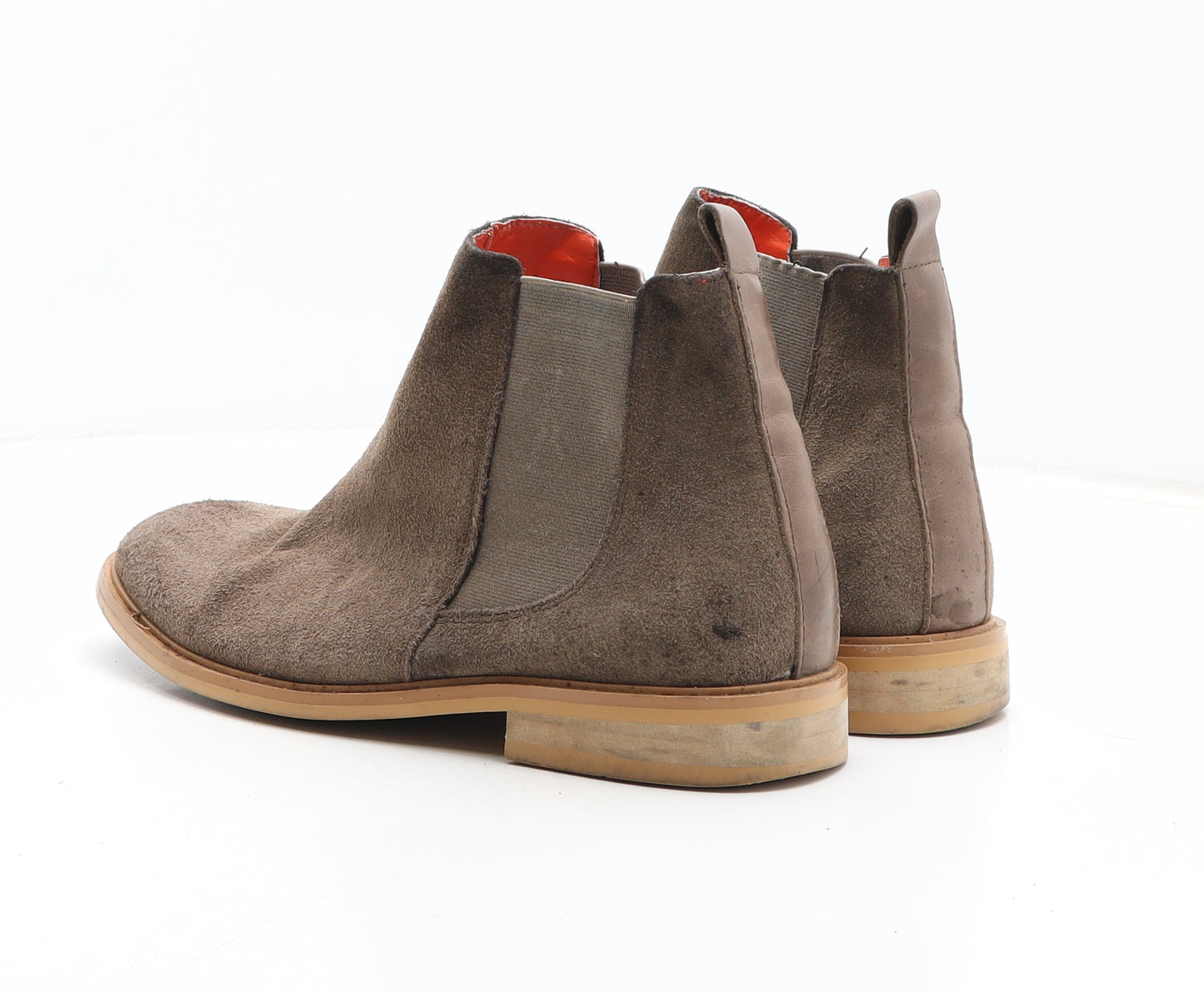 Good For Nothing Mens Brown Leather Chelsea Boot UK 6