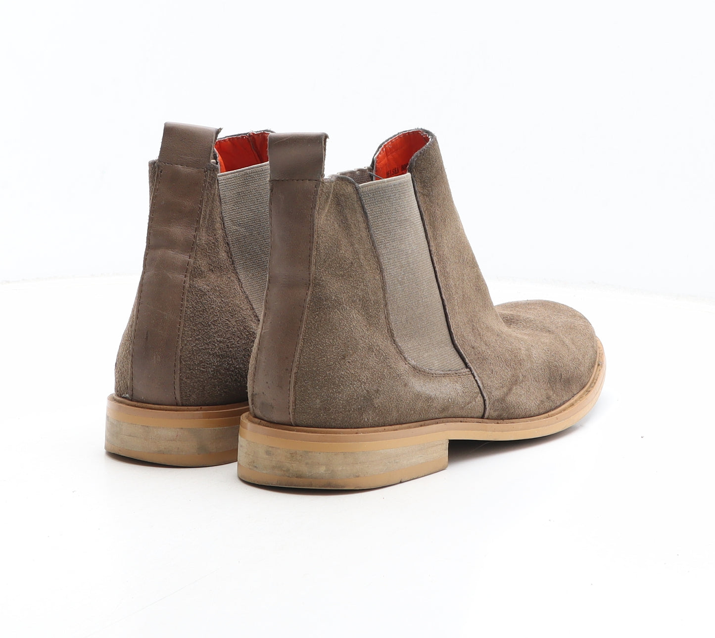 Good For Nothing Mens Brown Leather Chelsea Boot UK 6