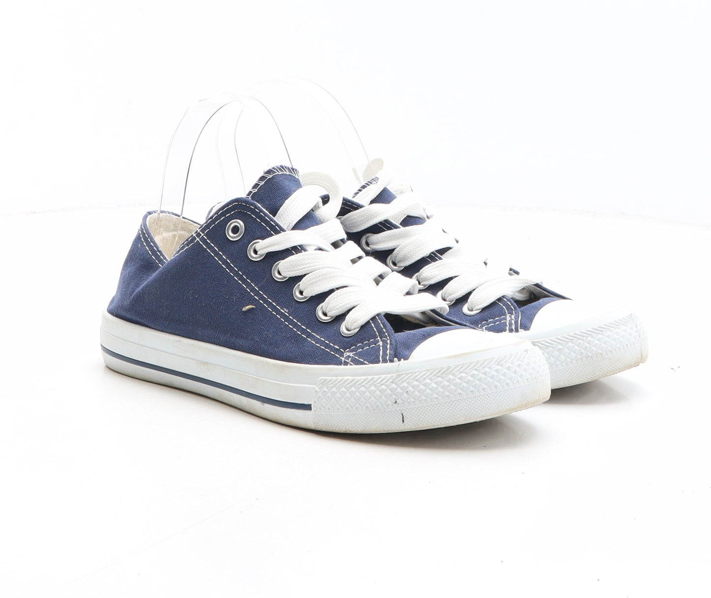 Peacocks Womens Blue Fabric Trainer UK