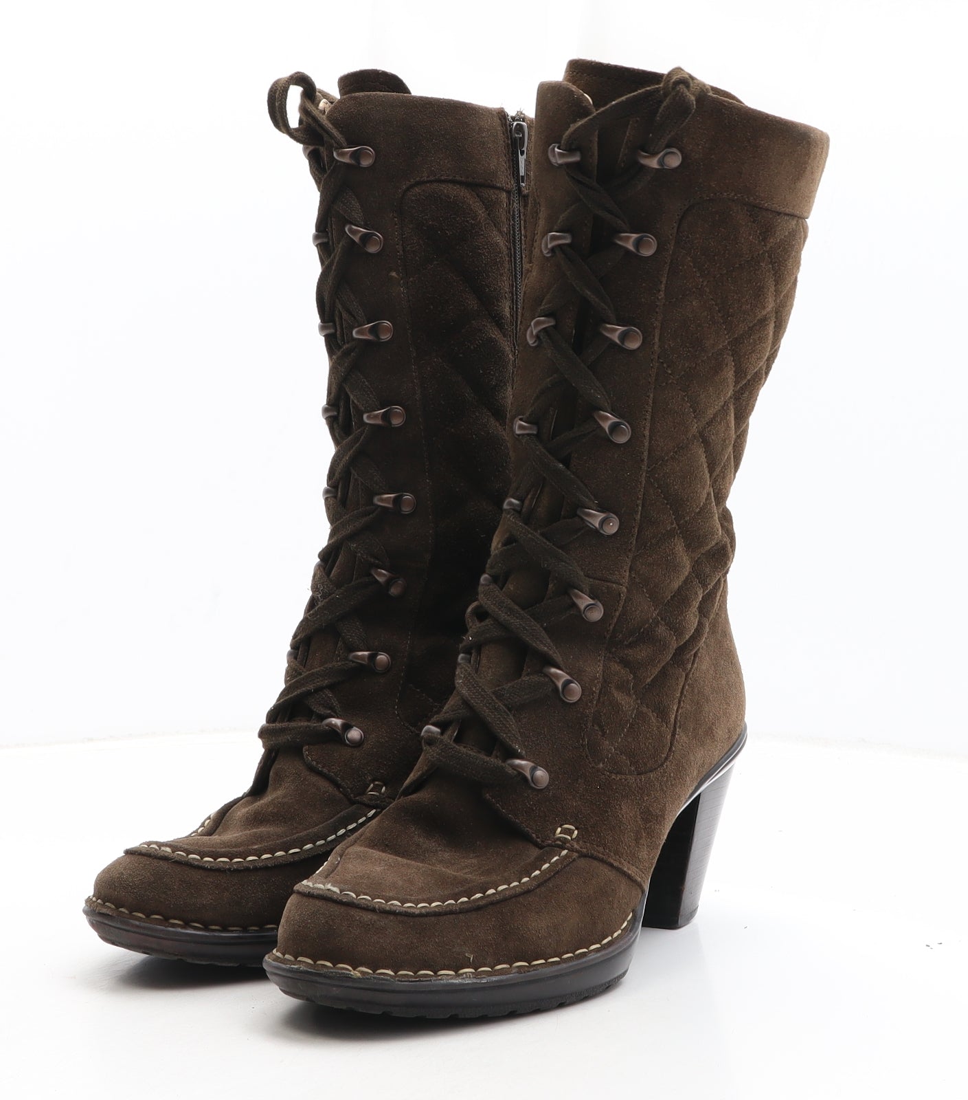 Sofft Womens Brown Leather Bootie Boot UK