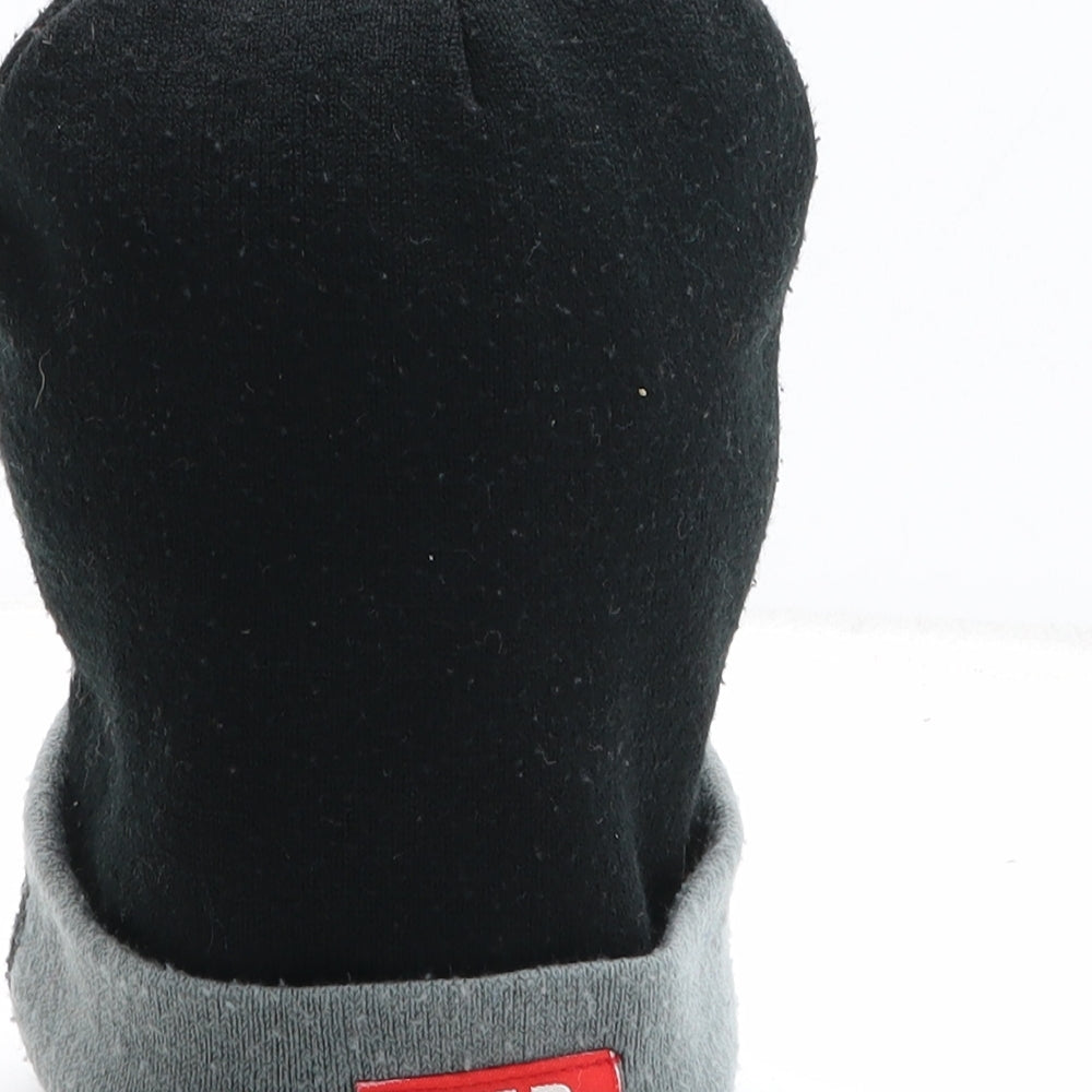 Star Wars Boys Black Geometric Acrylic Beanie One Size - Darth Vader Star Wars Size 7-10 Years