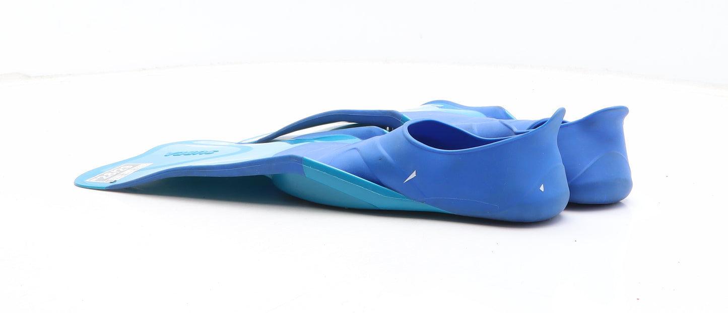 Subea Boys Blue Plastic Trainer UK 10 - Swimming Fins