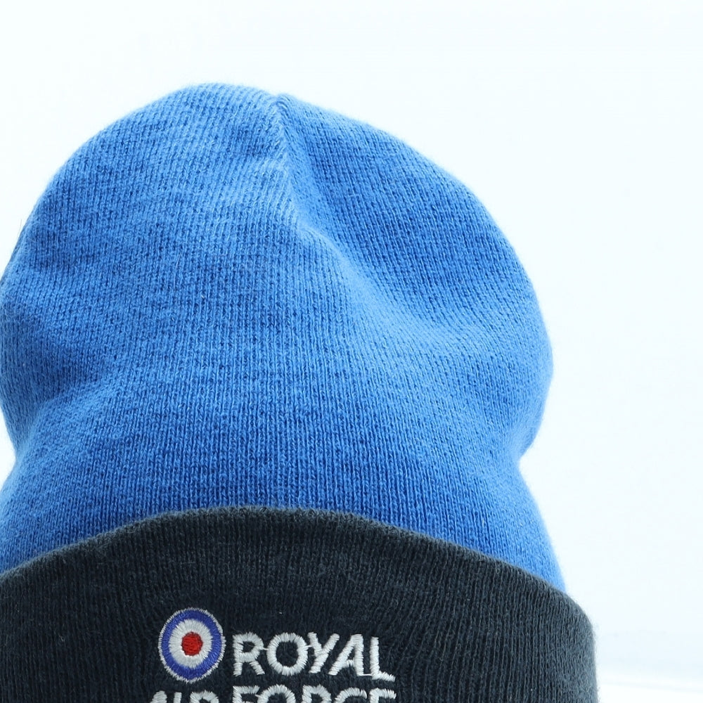 Royal Air Force Mens Blue Acrylic Beanie One Size