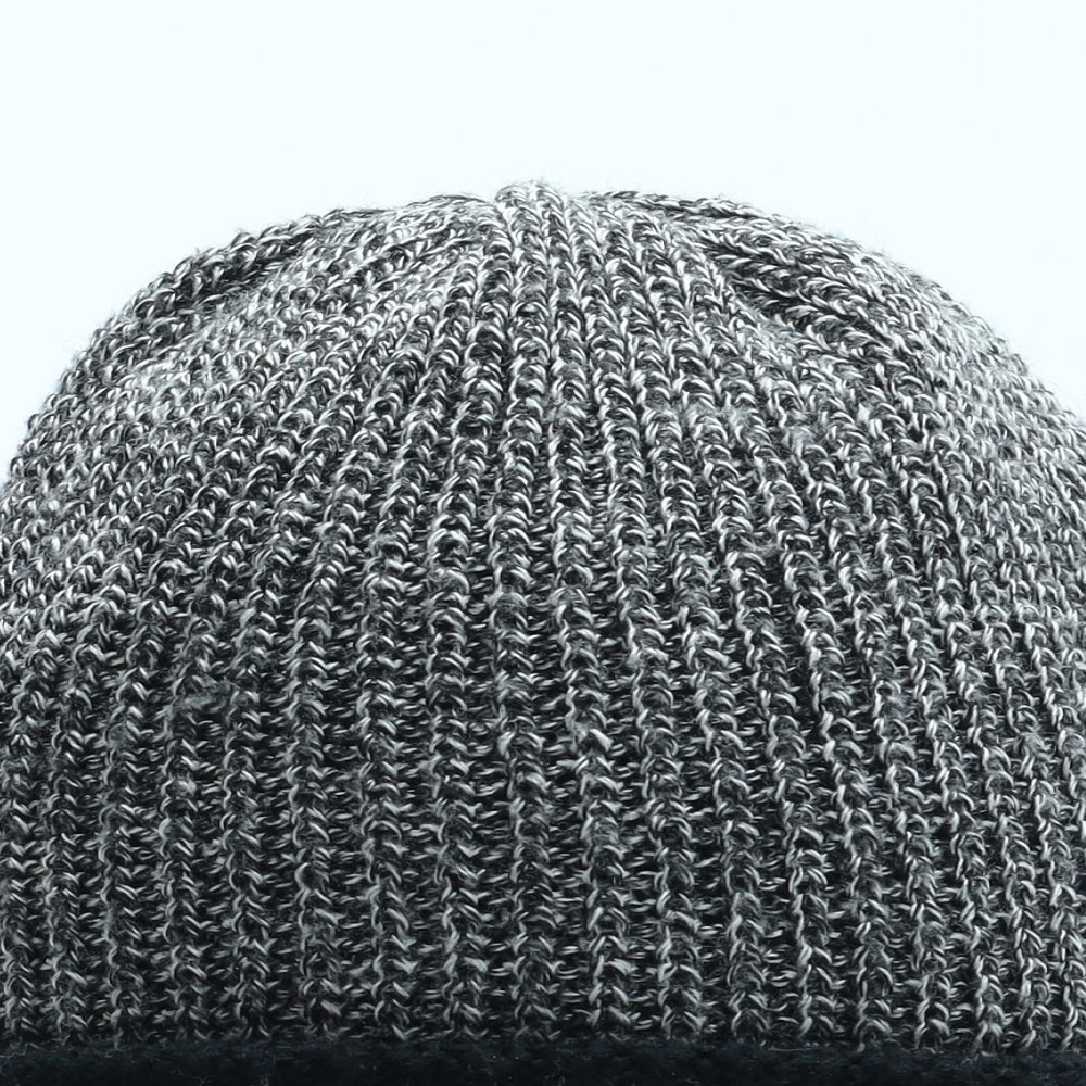 Thermo Mens Grey Acrylic Beanie One Size