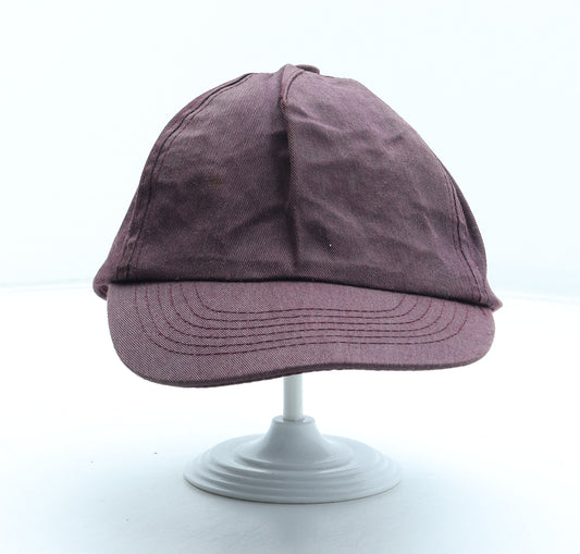 Preworn Womens Purple Polyester Snapback Size Adjustable