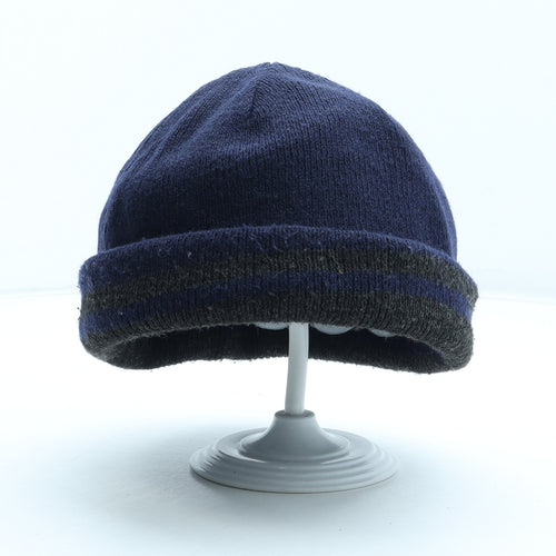 Preworn Mens Multicoloured Acrylic Beanie One Size
