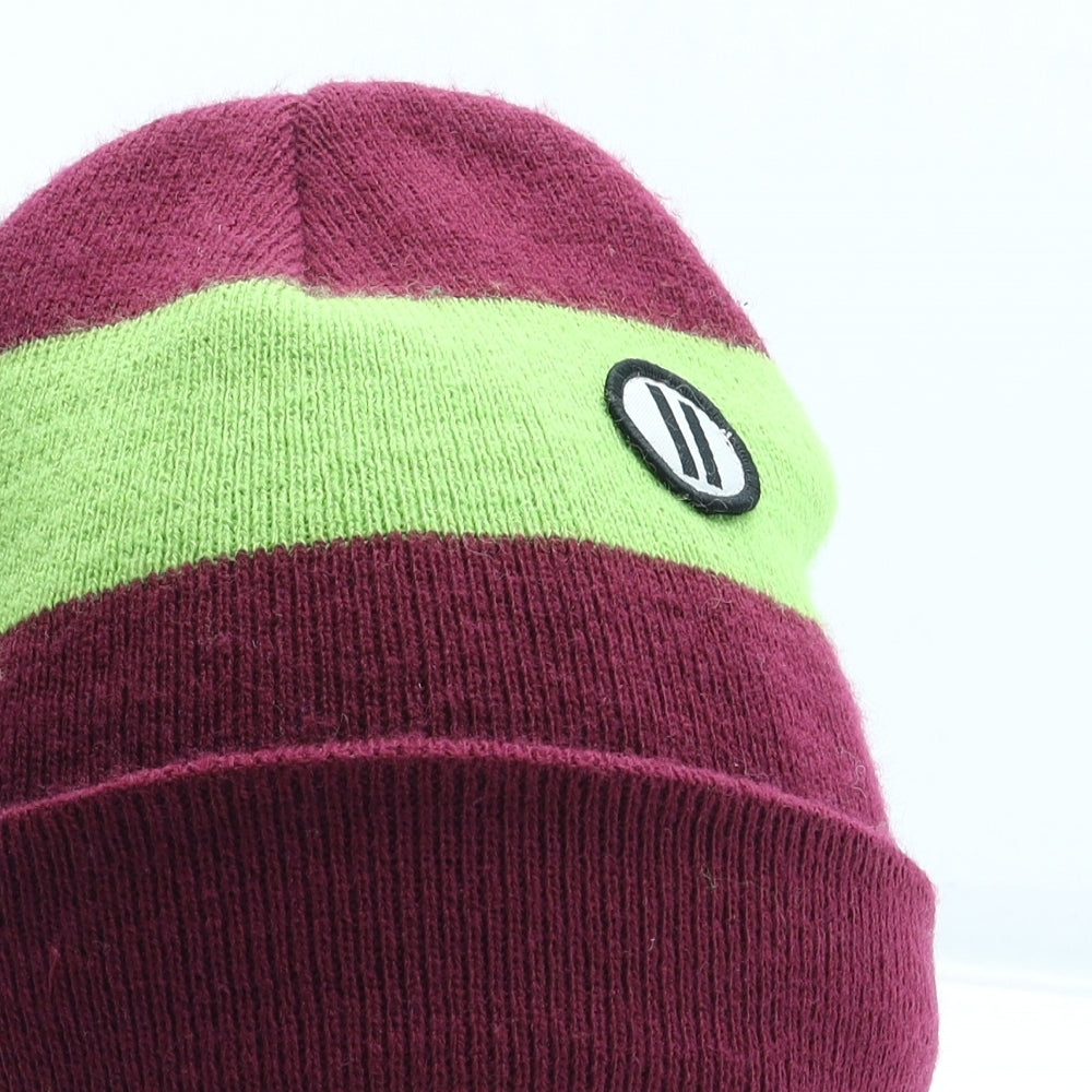 Planks Mens Multicoloured Acrylic Beanie One Size