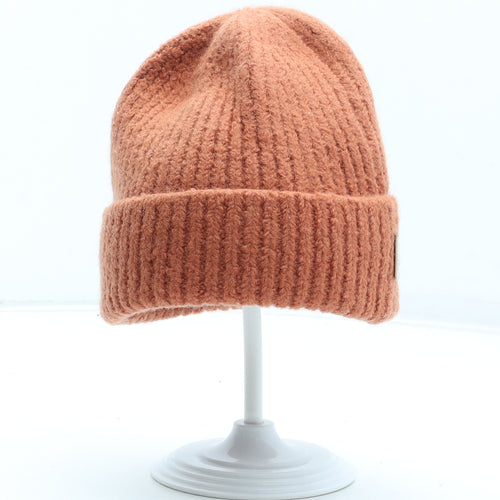 Kuling Boys Orange Wool Beanie Size S