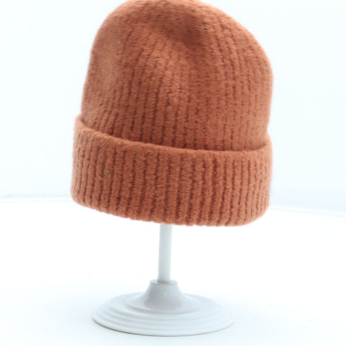 Kuling Boys Orange Wool Beanie Size S