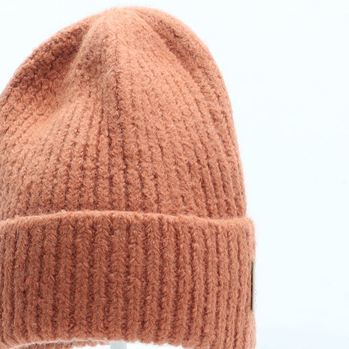 Kuling Boys Orange Wool Beanie Size S