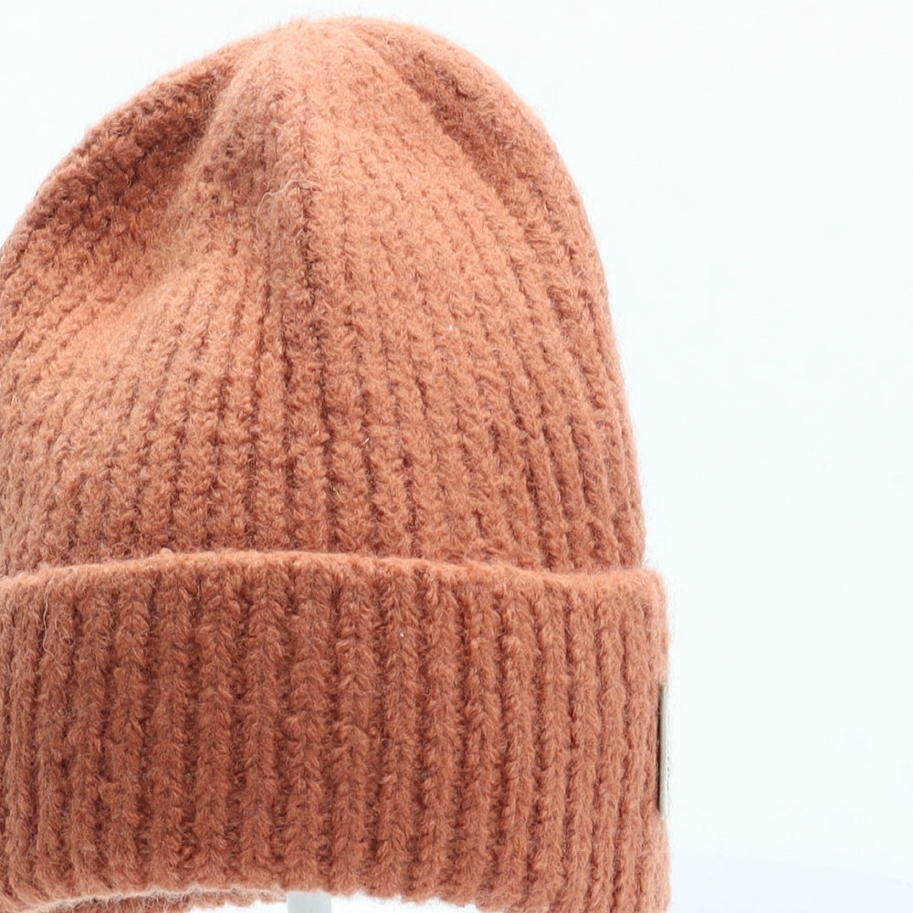 Kuling Boys Orange Wool Beanie Size S