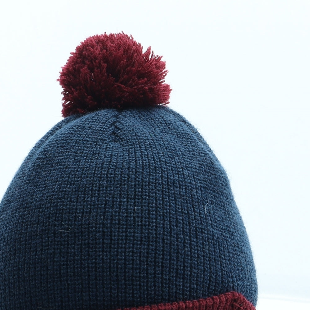Stay Cool Mens Blue Acrylic Winter Hat One Size