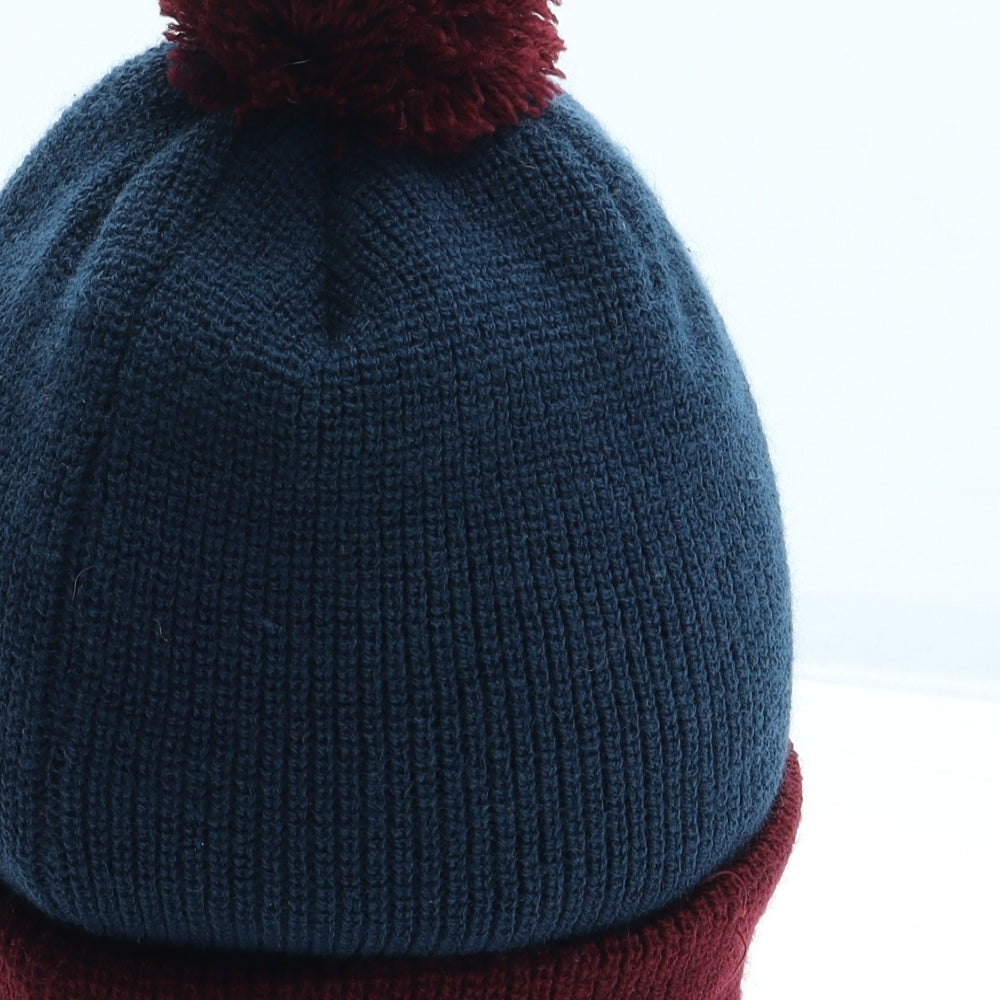 Stay Cool Mens Blue Acrylic Winter Hat One Size