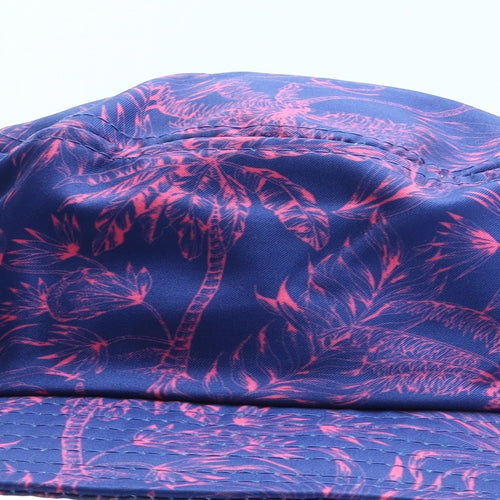 Boardies Boys Purple Geometric Polyester Bucket Hat Size S - Palm Tree Pattern Size 6-10 Years