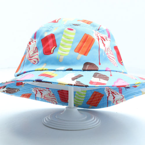 Boardies Boys Multicoloured Geometric Polyester Sun Hat Size S - Ice lolly Patten Size 6-10 years