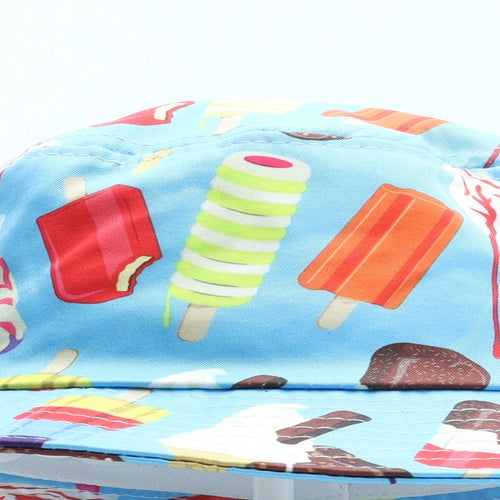 Boardies Boys Multicoloured Geometric Polyester Sun Hat Size S - Ice lolly Patten Size 6-10 years