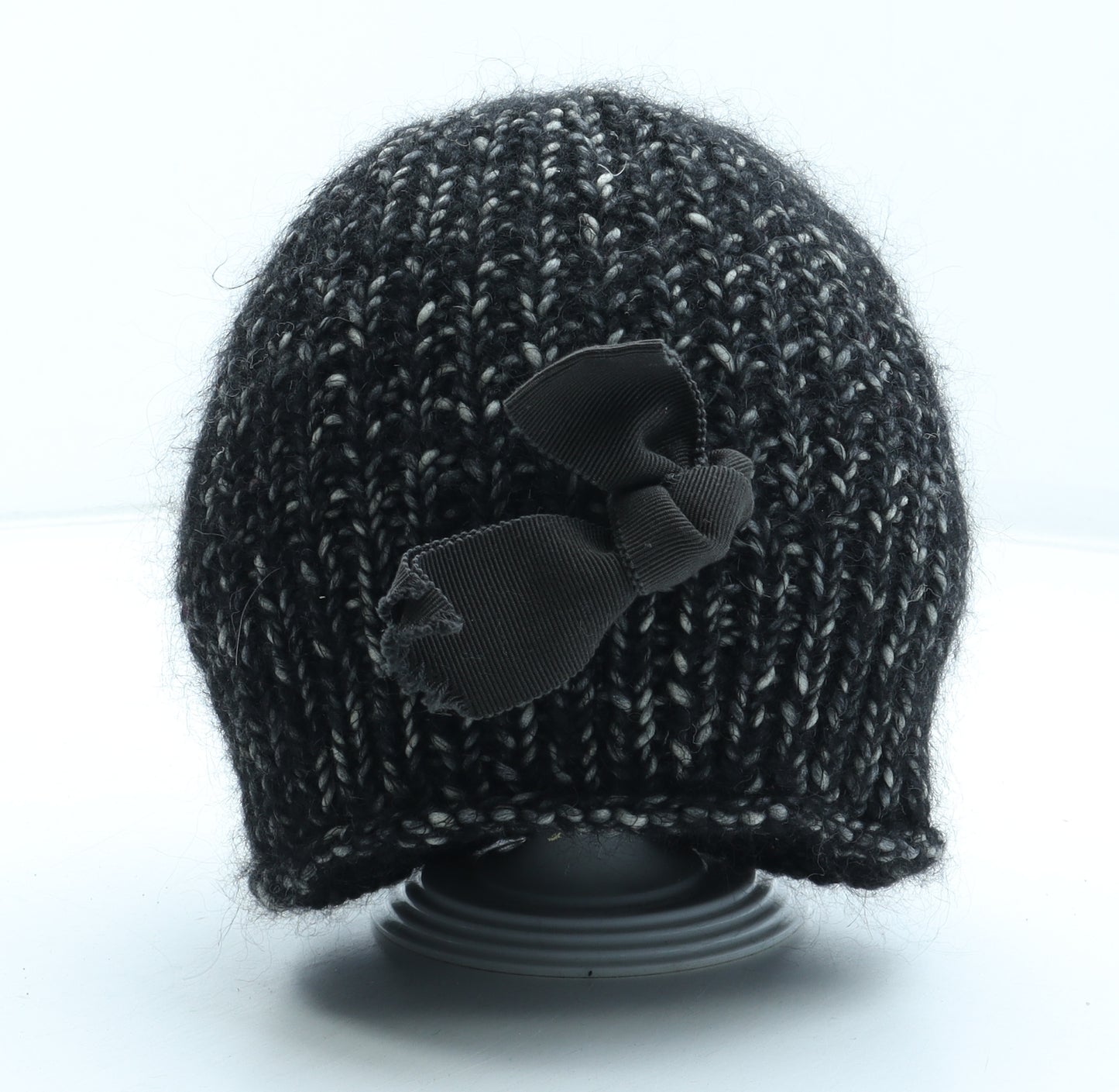 Preworn Womens Grey Acrylic Beanie One Size